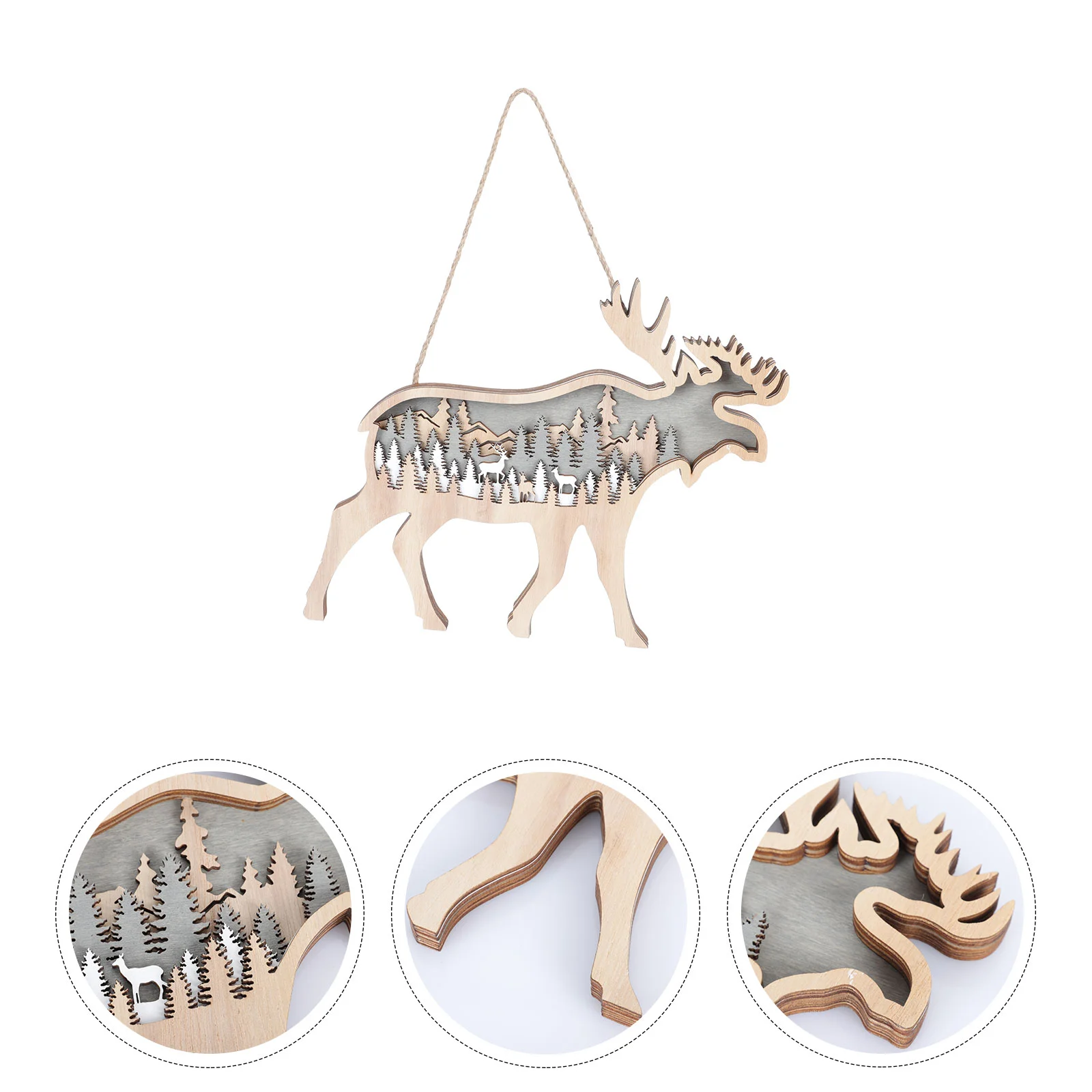 

1pc Christmas Decorative Hanging Pendant Durable Home Party Decor Door Pendant