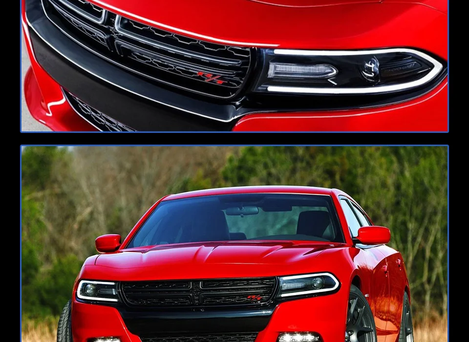 Головной фонарь для автомобиля Dodge charger- фары Противотуманные фары Дневные ходовые огни DRL H7 светодиодный Биксеноновая лампа автомобильные аксессуары