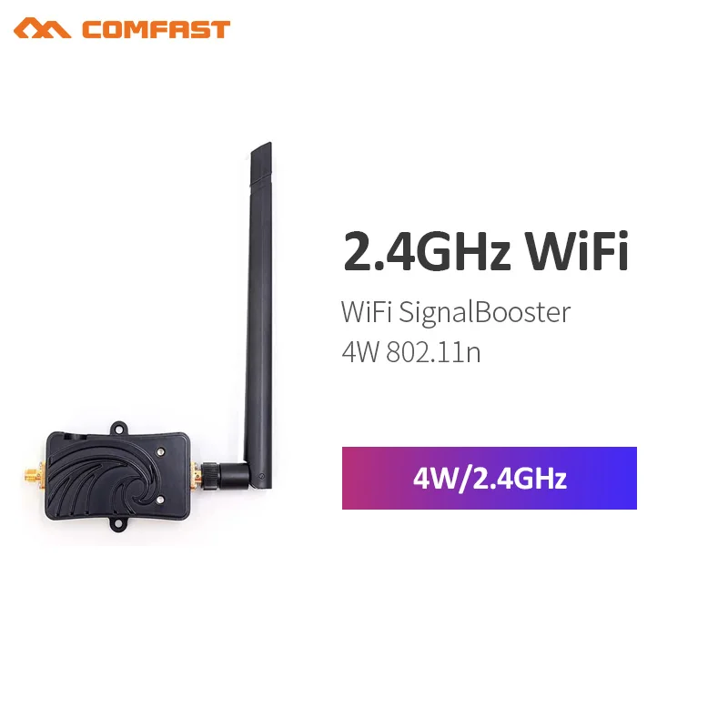 4 Вт Wi Fi Беспроводной широкополосный усилитель 2 ГГц 802.11n Мощность диапазона