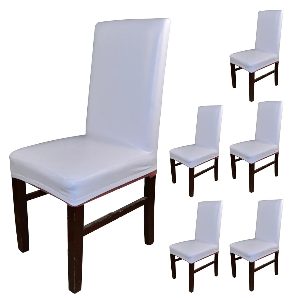 Белые чехлы для обеденных стульев чехол твердый женский водонепроницаемый и