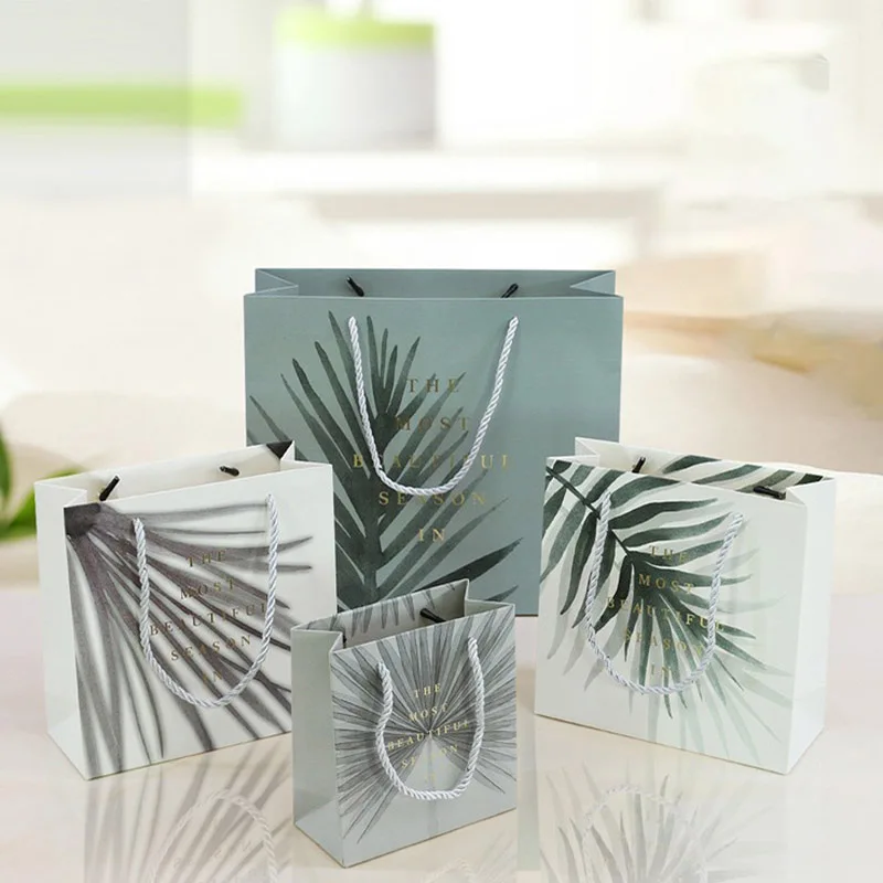 10 шт. Лист бумажные пакеты с ручками для подарка печенье конфеты игрушки