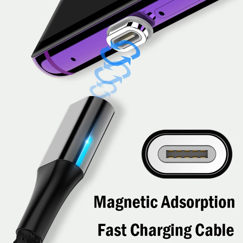 5A Магнитный кабель быстрой зарядки Usb Type C Microusb зарядный для Samsung Galaxy A52 A71 M31s S20 Note20