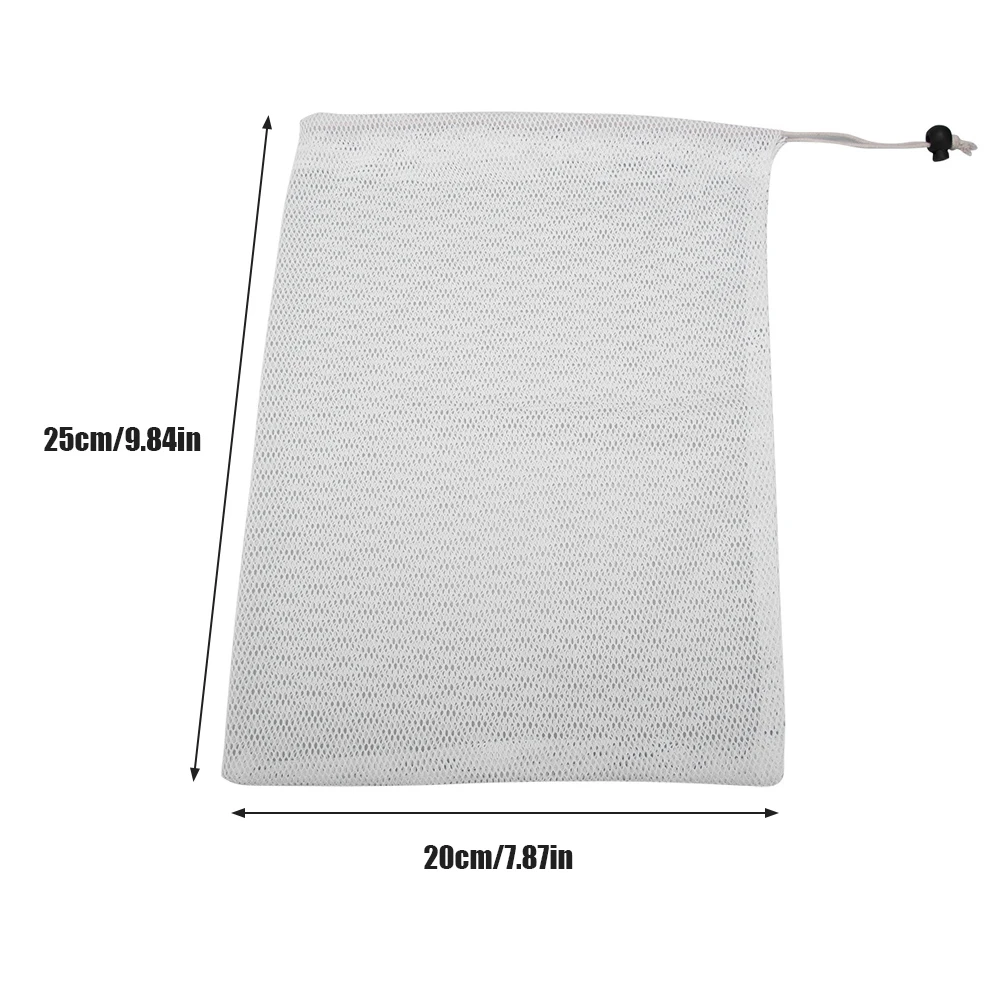 3 размера многоразовые натуральные хлопковые сетчатые сумки из натурального