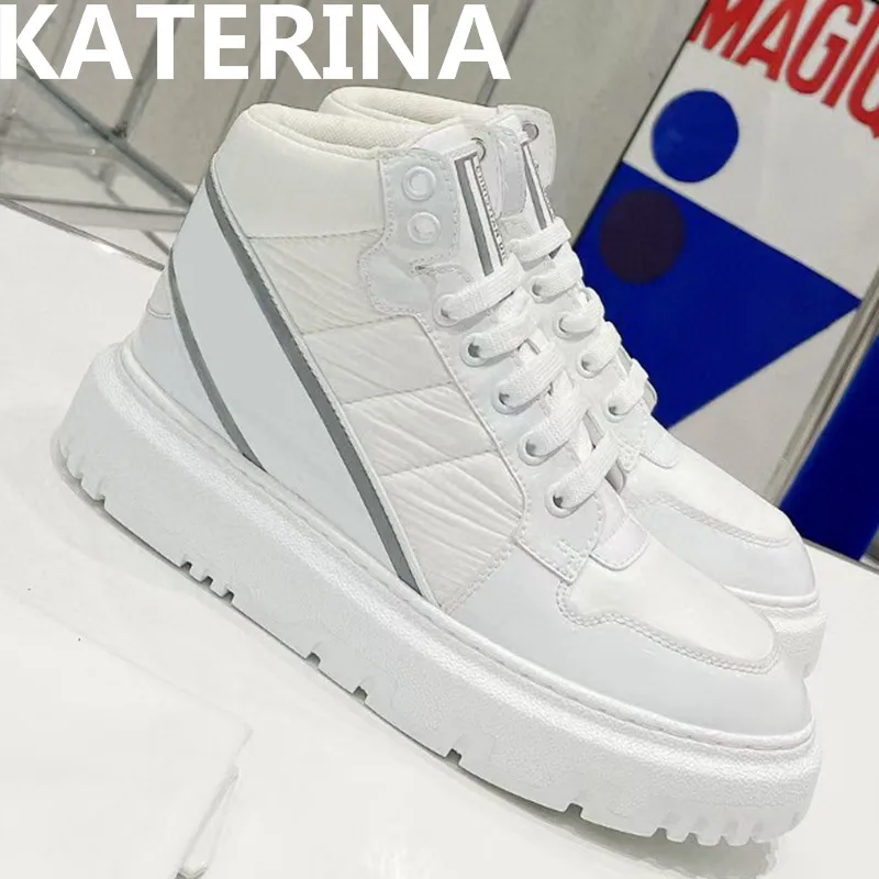 2022 новые дизайнерские модные повседневные кроссовки с высоким верхом зимняя