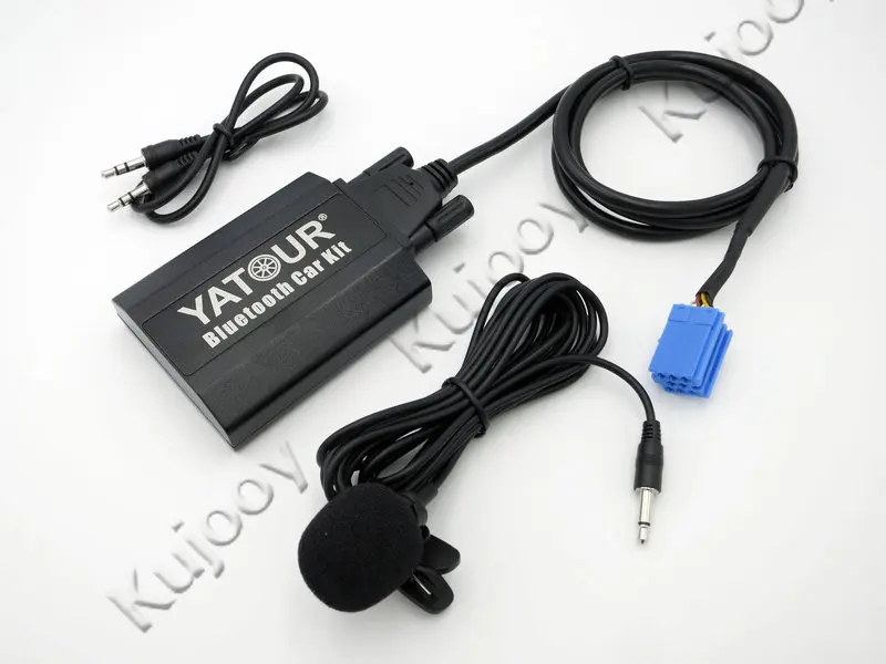 Yatour BTK Bluetooth автомобильный набор цифровой музыкальный CD Changer 8Pin переключатель