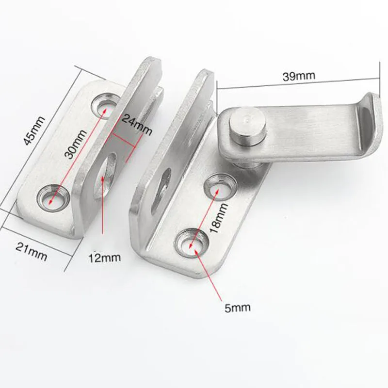 Болт из нержавеющей стали противоугонная дверь толстый утолщенный болт замок