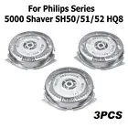 3 шт. для бритвы Philips, бритвенный станок, головка, инструмент для бритья, головка для бритвы Philips серии 5000, бритва SH505152 HQ8