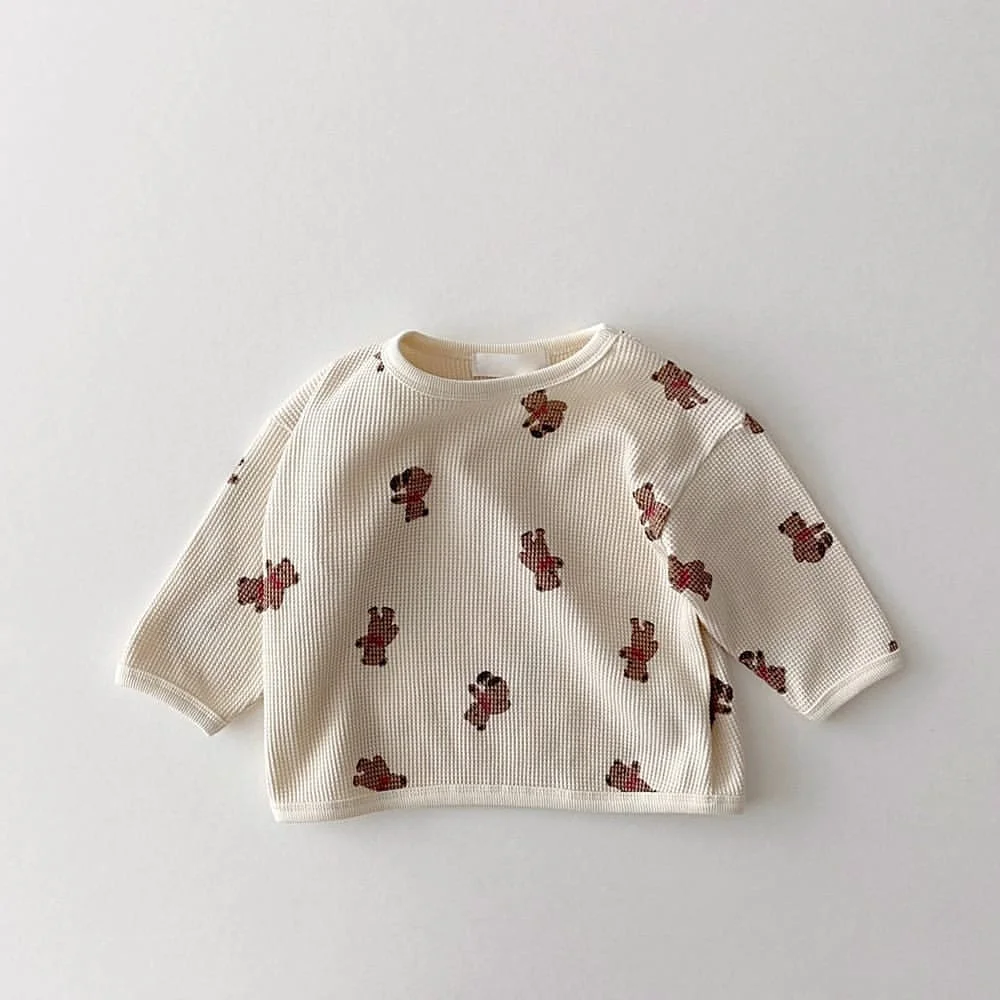 

Children&# Clothes Autumn Long Sleeve Sweaters Baby Boys Girls Tops Warm Rompers T-shirts Hoodie Bodysuits Sweatershirt Clothing