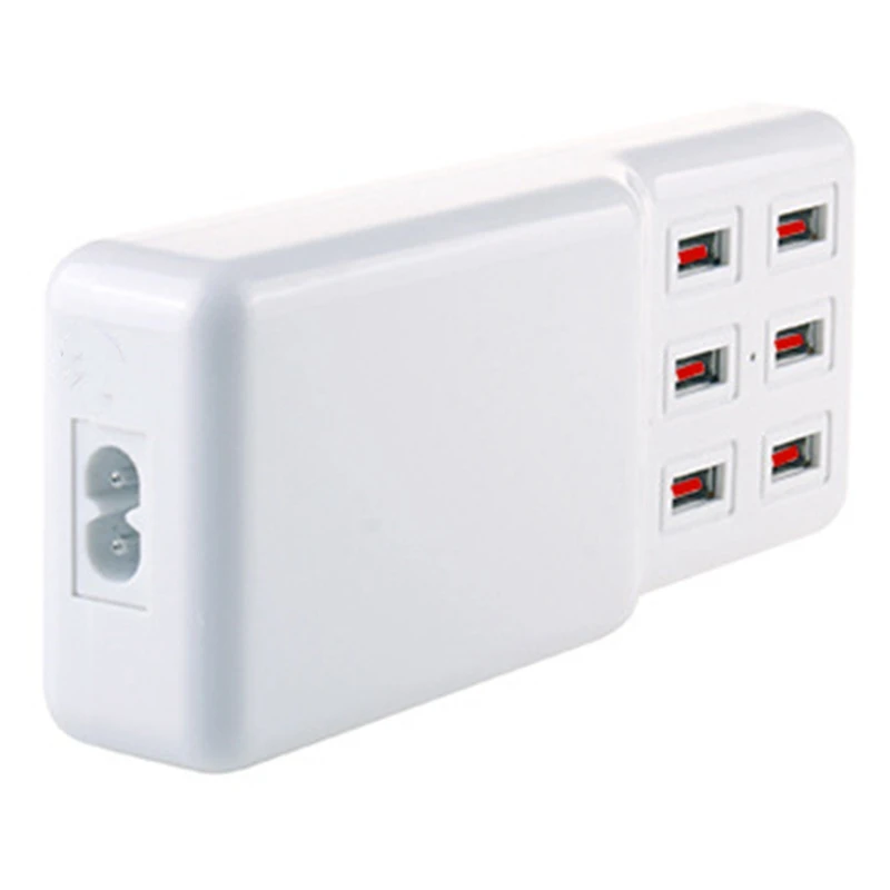 Топ 6 Usb 60 Вт порт зарядное устройство для мобильного телефона планшета 2 умная