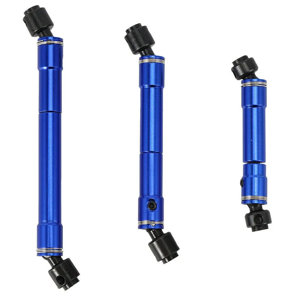 

3 Pack 1/10 RC Car Metal Front Middle Rear CVD Drive Shaft With Screws Replacement Parts For TRAXXAS TRX6 G63 6X6 88096‑4
