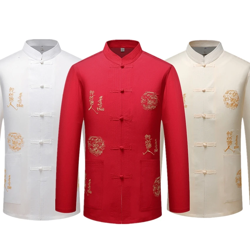 Женская традиционная китайская одежда мужские топы куртка кардиган рубашка с