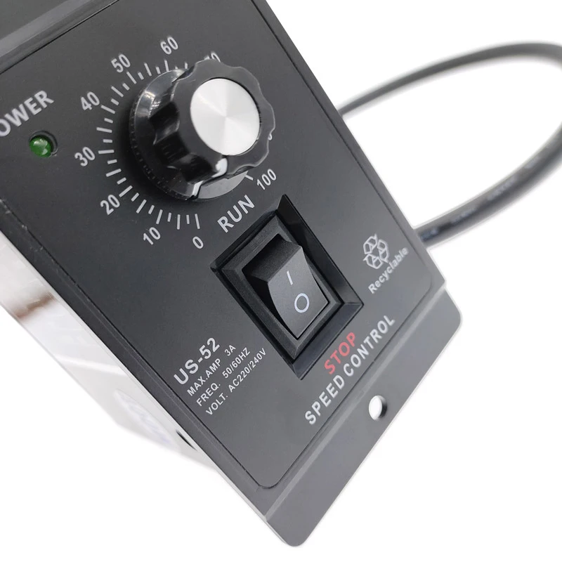 US-52 400W AC 220V 50/60Hz speed controller regulator motor control forword backword with filter capacitor | Обустройство дома