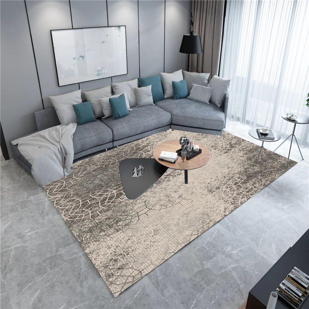 Ins стиль одуванчик ковер для гостиной диван фланелевый нескользящий коврик зоны