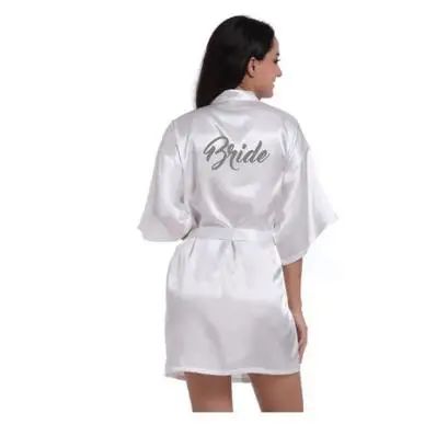 3 шт./комплект Женский атласный пеньюар с поясом|Халаты| |