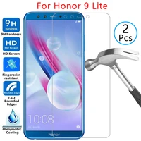 tempered glass screen protector for honor 9 lite case cover on honor9lite honer onor hono 9lite light protective phone coque bag