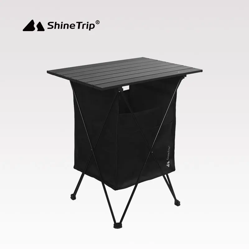 

ShineTrip Portable Outdoor Camping Folding Table Detachable Fishing Picnic Ultralight Mini Desk With Storage Bag for Camp Hiking