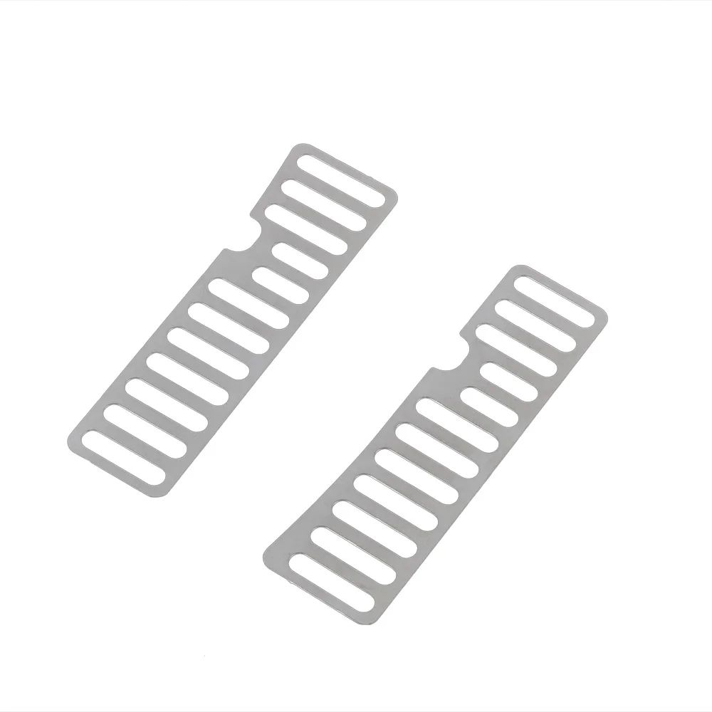 2 шт. решетка для вентиляционного отверстия двигателя из нержавеющей