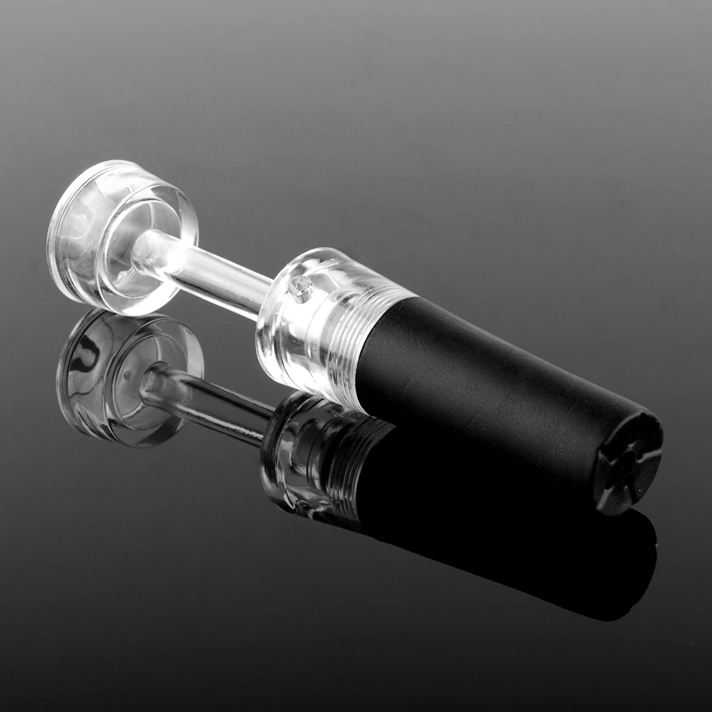 

Transparent Head Red Wine Vacuum Bottle Opener Pressure Cork Pops Pumps Corkscrew Tool Hot Wine Stopper Kithchen Tools