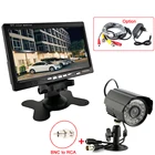 Камера видеонаблюдения, 7-дюймовый цветной ЖК-монитор, поддержка видео в + объектив 2,8 мм, 700TVL, цветная водонепроницаемая, ночное видение