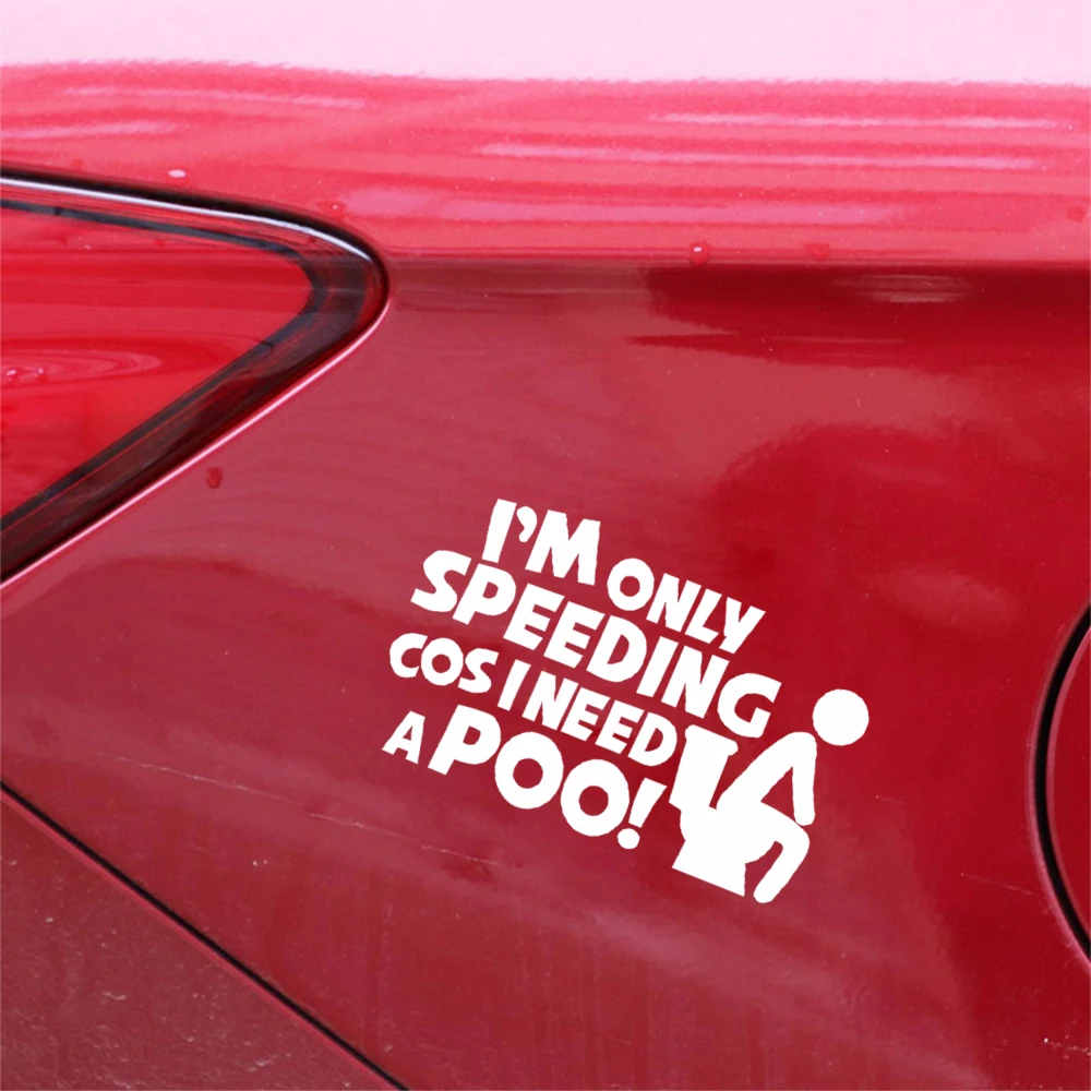 

Funny Car Sticker Decals For Cars Auto Motorcycle Accessories Bumper Window Door Body Car Stickers KK 11cm x 17.5cm