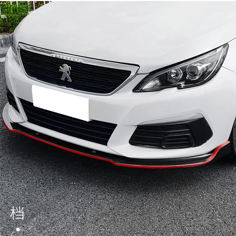Для Peugeot 308 средства ухода за кожей комплект спойлер 2016 2018 для ABS задняя губа