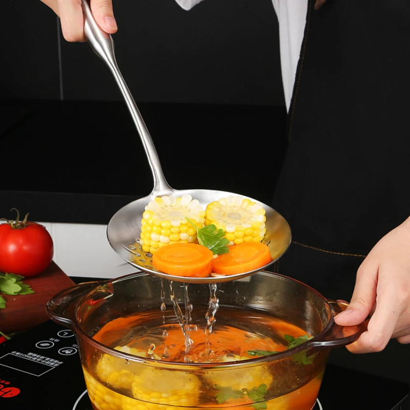 Дуршлаг из нержавеющей стали 304 дуршлаг сетчатая фритюрница искусственная ложка