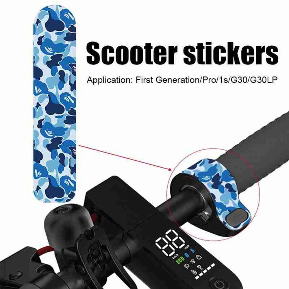 For Xiaomi Scooter Modification Stickers M365 Refers to the 1s pro 2 No. 9 scooter MAX G30 Throttle Finger Sticker | Спорт и