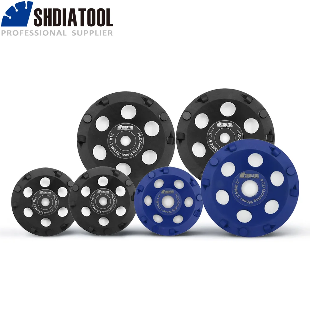SHDIATOOL 1pc PCD Grinding Cup Wheel Dia 4.5
