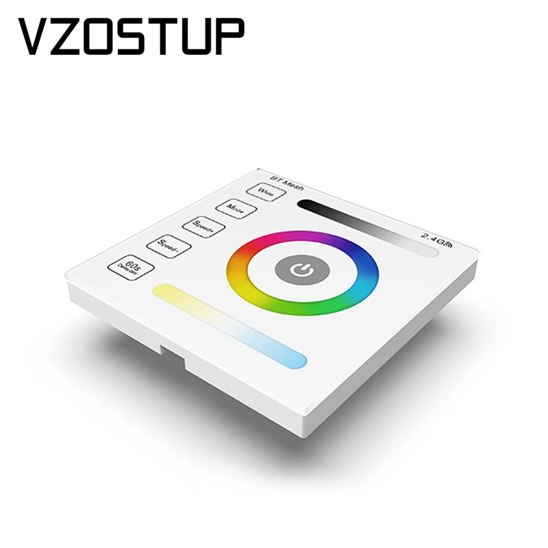 Светодиодная лента освещение стеклянная панель управление через приложение по