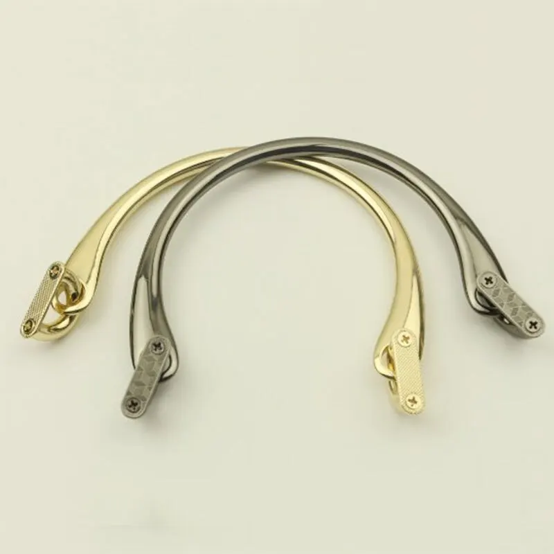 Metal Bag Handles For Handbag Shoulder Bag Strap With Short Handle Bag Sewing Accessories For Handbags сумка с короткой ручкой