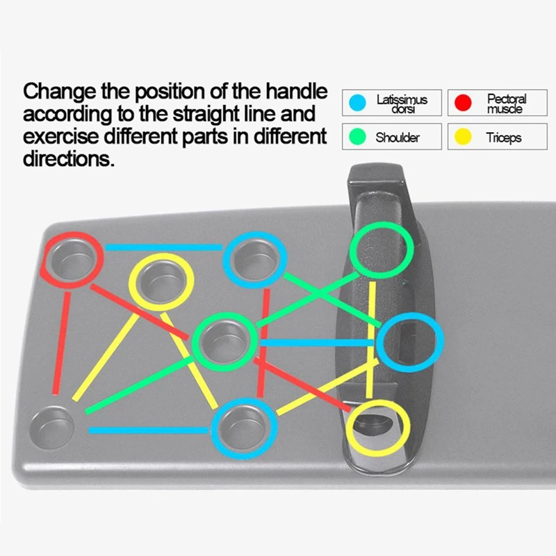 Многофункциональная подставка с эффектом пуш ап опорная пластина нескользящая