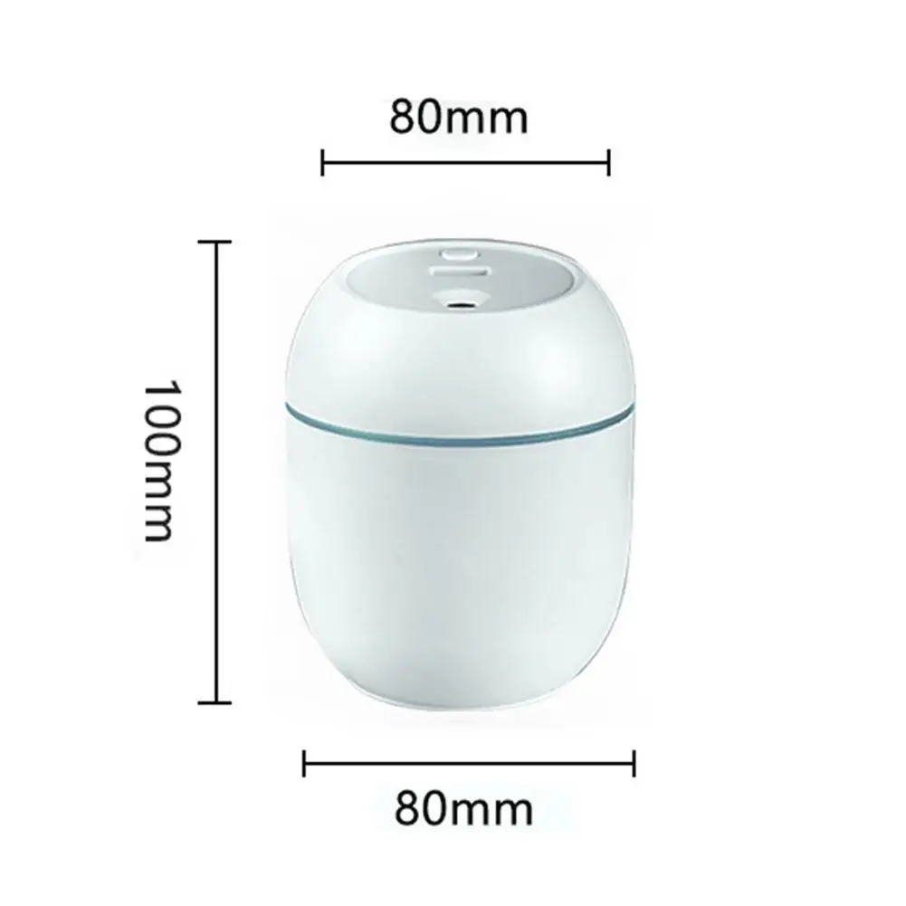 

New Ultrasonic Mini Air Humidifier 250ml Humidifying Humidifier 2020 With Led Cup Atomizer Home Usb Night New Light Car J8O0