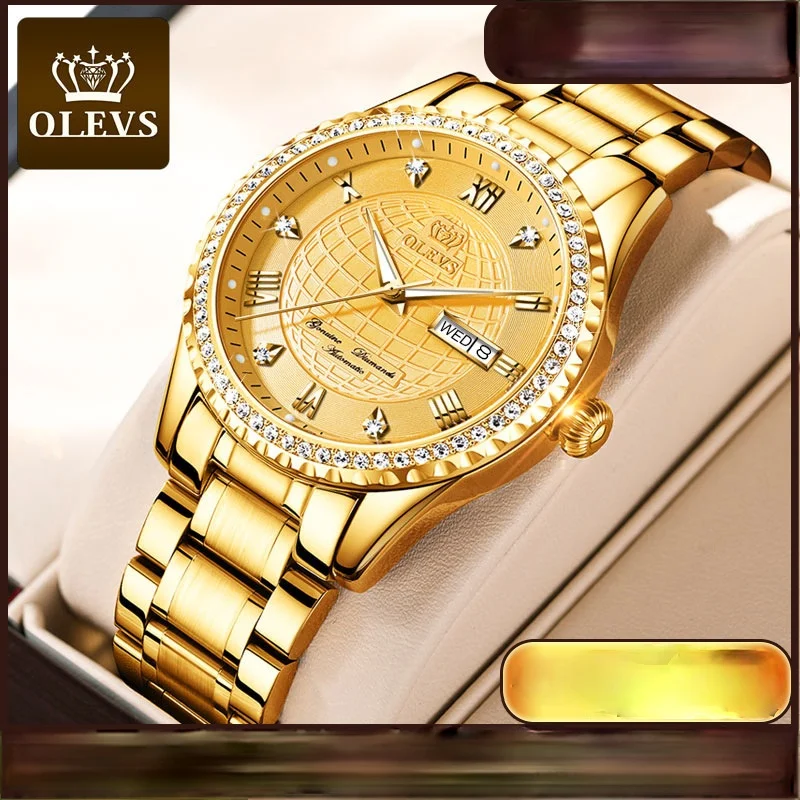 

Automatic mechanical watch local tyrants gold business men watch waterproof watch male sell like hot cakes