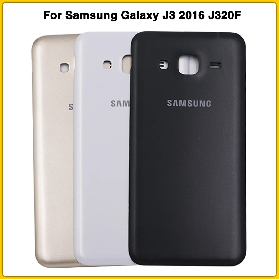 J320 задний Чехол для samsung Galaxy J3 J320F J320FD задняя крышка для батареи задняя крышка для двери
