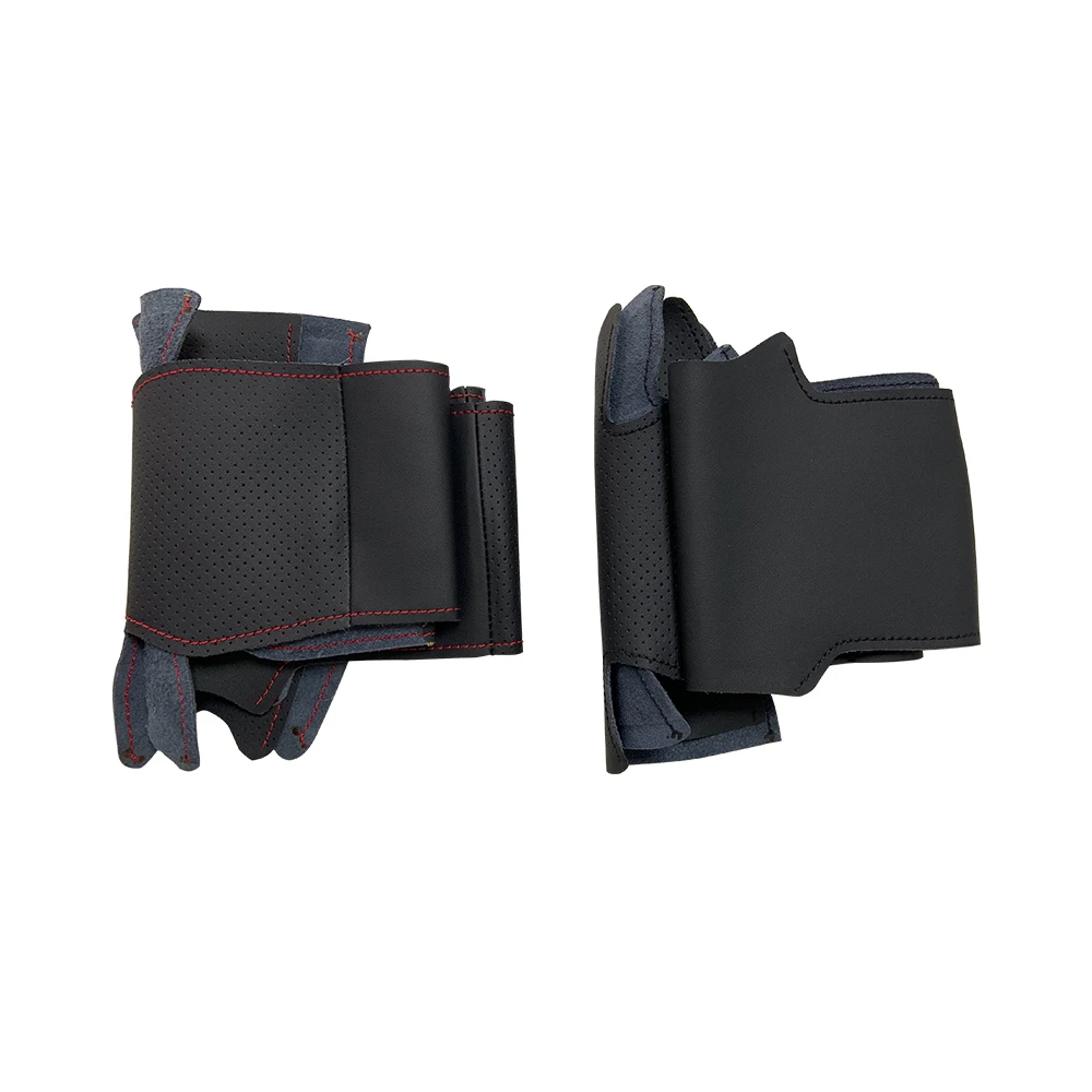 Натуральная Кожа DIY оплётка рулевого колеса Ручное шитье автомобильные