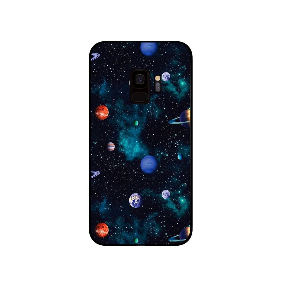 cosmos space for Samsung Galaxy A6 A8 Plus A7 A9 2018 A5 2017 18 J530 J7 J8 Phone cases | Мобильные телефоны и аксессуары