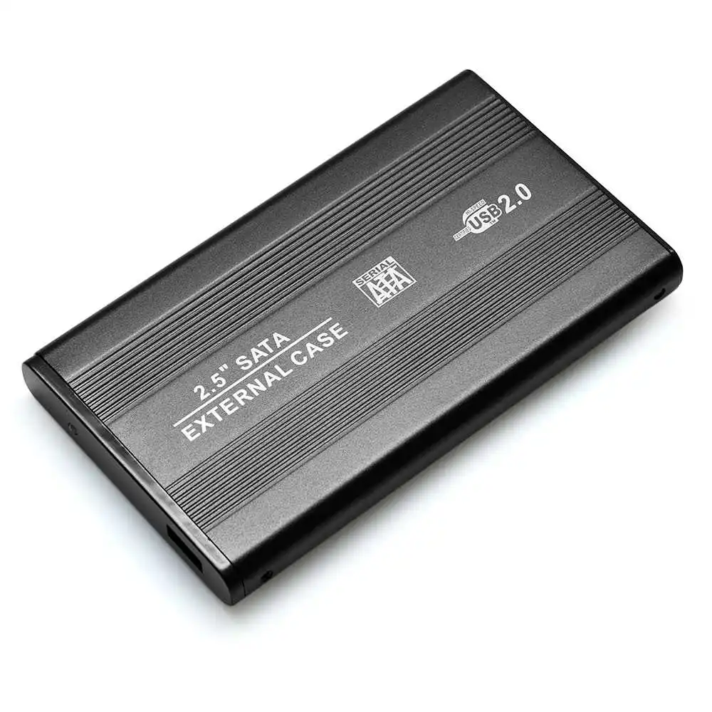 USB 2 0 SATA 5 дюймов внешний жесткий диск для ноутбука HD HDD SSD чехол хранения крышка