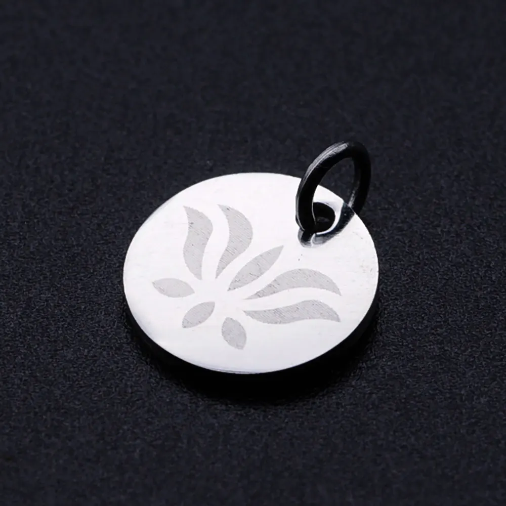 10 шт./Лот Сердце Love OM 316L подвески из нержавеющей стали DIY Подвески для