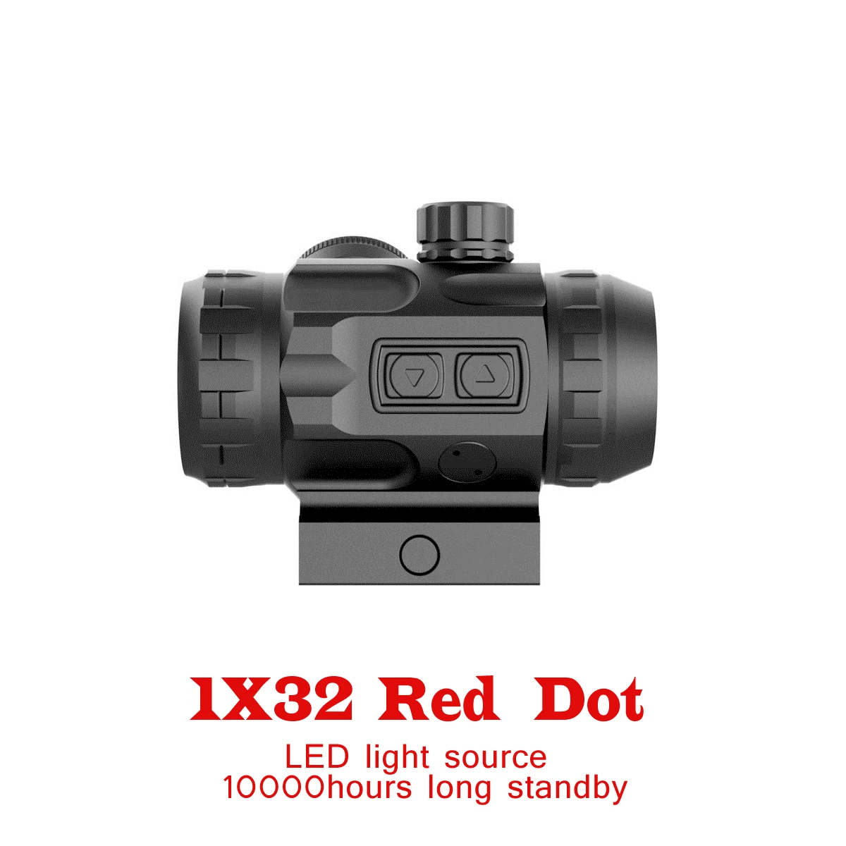 

Новый прицел для винтовки Heave 1X32 с красной точкой, тактический прицел для винтовки AK, прицел для крепления на планку Пикатинни, Бесплатная До...