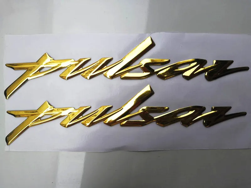 Эмблема для Bajaj Pulsar 200 NS модная эмблема 3D наклейка с приподнятыми колесами на бак