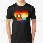 Банни черный, белый цвет футболка для Для мужчин Для женщин Для мужчин Банни Кенни Маккормик Кенни Леопольда (Баттерса) стотч Леопольда (Баттерса) с надписью Rainbow Love