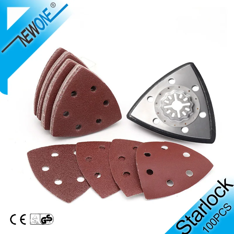 NEWONE Starlock треугольные полотна для полировки пилы и наждачной бумаги подходят