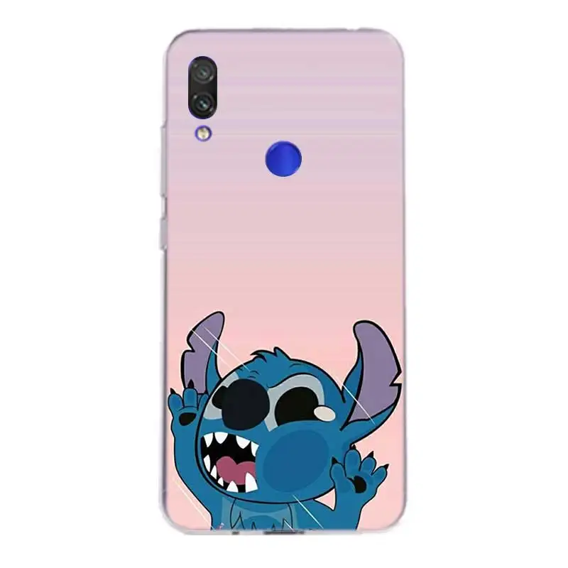 Чехол для телефона Disneys Stitch с мультипликационным принтом чехол Xiao mi 9TPro 9T 9 9SE 8 A3lite