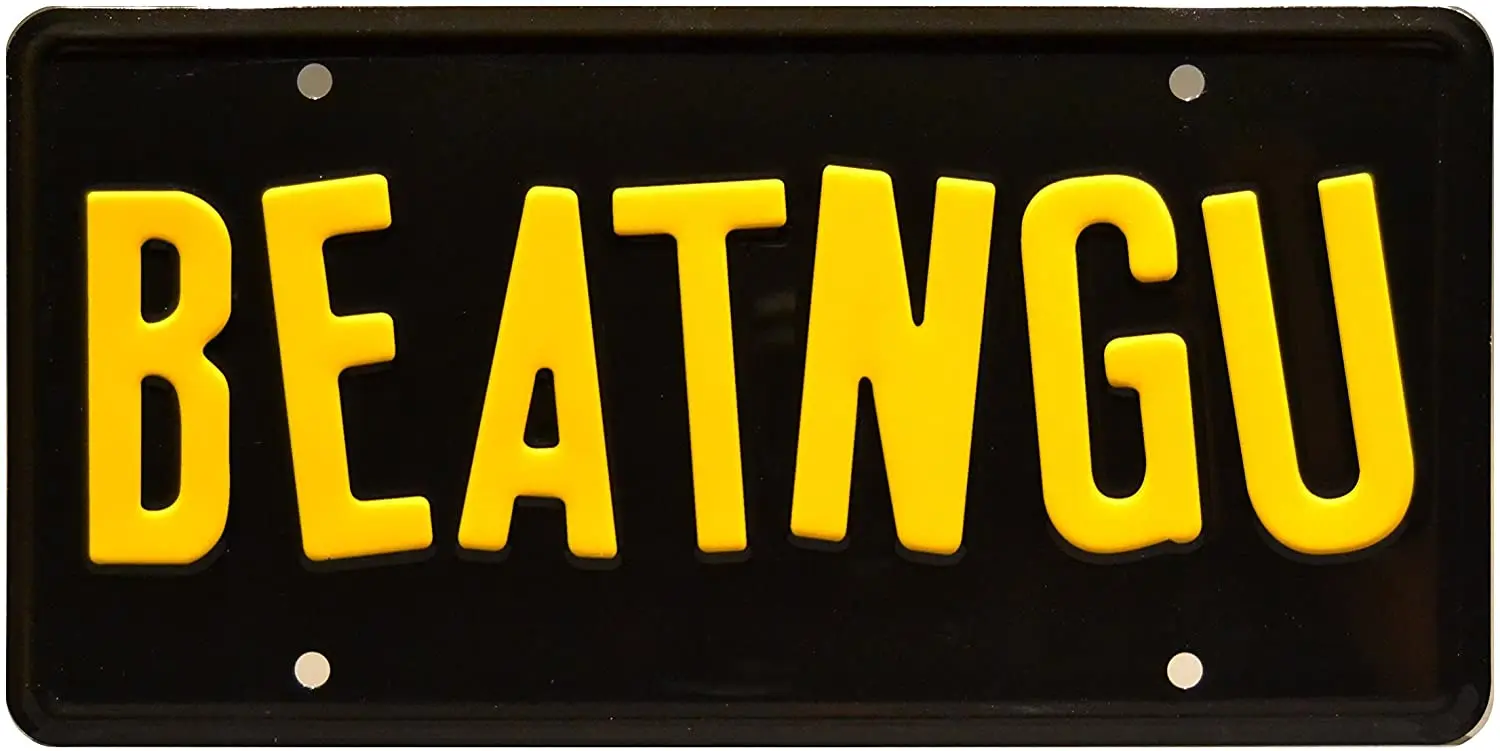 

Celebrity Machines Jeepers Creepers | BEATNGU | Metal Stamped License Plate