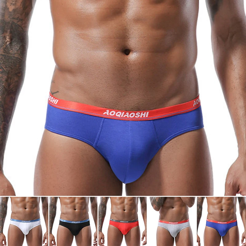 2020 новые мужские сексуальные трусы с низкой талией эластичные двухслойные
