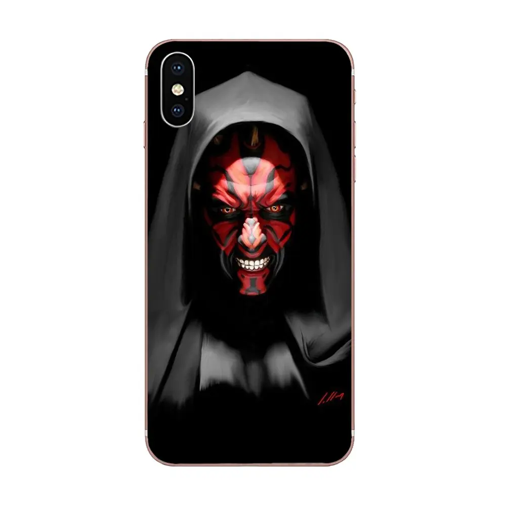 Для Samsung Galaxy A10 A20 A20E A3 A40 A5 A50 A7 J1 J3 J4 J5 J6 J7 2016 2017 2018 высокое качество Darth Maul Dark |