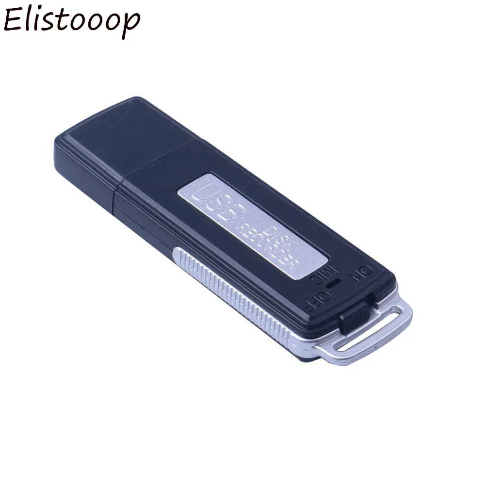 Elitooop перезаряжаемый мини диктофон 70Hr WAV аудио ручка цифровой USB Gravadorone
