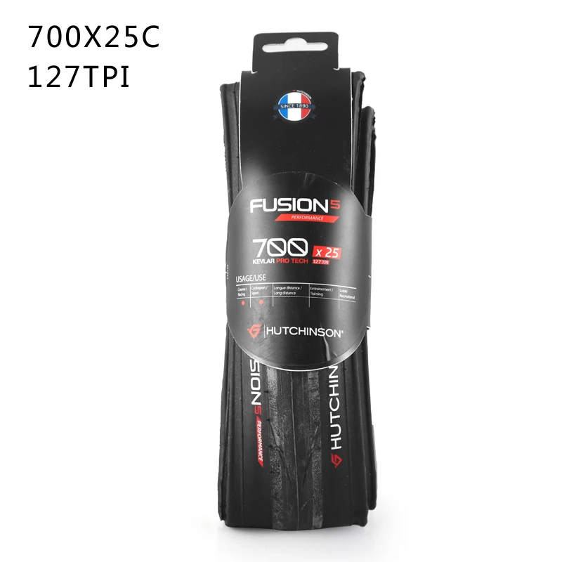 Франция Оригинал HUTCHINSON 700 23C 25C 28C 127TPI велосипедные шины 700c кевлар для ремонта