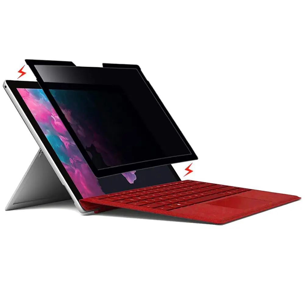 privacy screen protector protective anti spy film removable privacy screen filter for microsoft surface pro 7 6 5 4 free global shipping