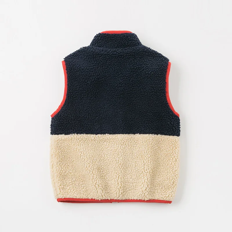 Детское пальто на молнии DBK11239 детское без рукавов для мальчиков осень и зиму |